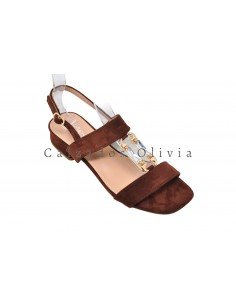 Calzados y zapatos TY-F-167 BROWN 2
