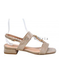 Calzados y Zapatos TY-F-167 BEIGE