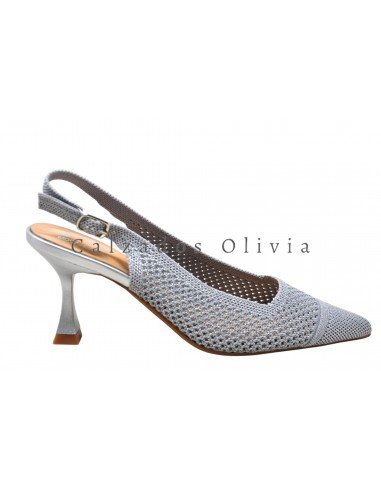 Zapatos y Calzados TY-HLP25-01 SILVER