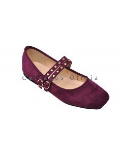 Calzados y zapatos TY-FZL-0105 WINE 2