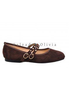Calzados y Zapatos TY-FZL-0105 DK BROWN