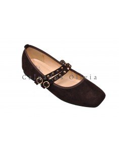 Calzados y zapatos TY-FZL-0105 DK BROWN 2