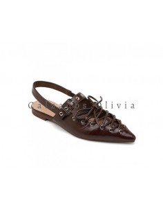 Calzados y zapatos ID-9786 BROWN 2