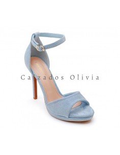 Calzados y zapatos ID-2858 BLUE 2
