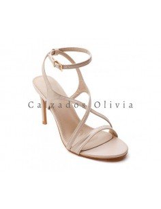 Calzados y zapatos ID-3289 BEIGE 2