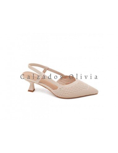 Zapatos y Calzados ID-9852 BEIGE