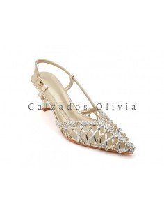 Calzados y zapatos ID-9750 GOLD 2