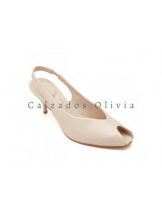 Calzados y zapatos ID-1520 BEIGE 2