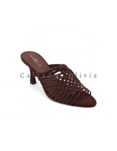 Calzados y zapatos ID-9851 BROWN 2