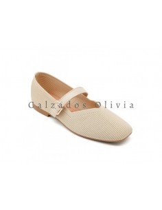 Calzados y zapatos ID-5522 BEIGE 2