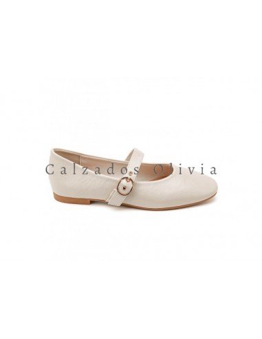 Zapatos y Calzados ID-9798 BEIGE