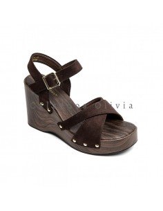 Calzados y zapatos ID-8244 BROWN 2