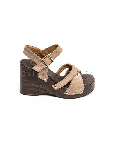 Zapatos y Calzados ID-8244 KAKI