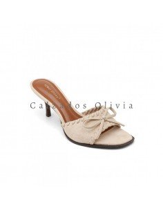 Calzados y zapatos ID-1519 BEIGE 2