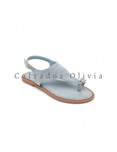 Calzados y zapatos ID-9827 BLUE 2
