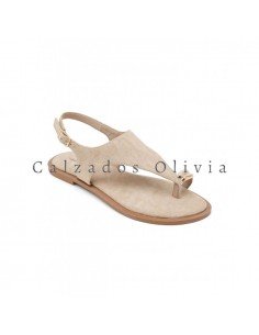 Calzados y zapatos ID-9827 BEIGE 2
