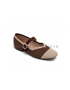 Calzados y zapatos ID-5547 BROWN 2