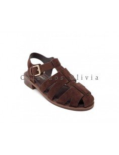 Calzados y zapatos ID-3277 BROWN 2