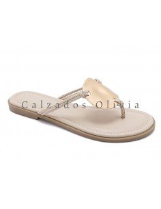 Calzados y zapatos OT-LG-8009 BEIGE 2