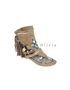 Calzados y zapatos BTT-3127 BEIGE 2