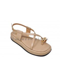 Calzados y zapatos BTT-5690 BEIGE 2