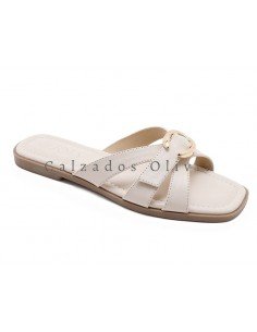 Calzados y zapatos OT-LG-8013 BEIGE 2