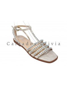 Calzados y zapatos SSM-H83 BEIGE 2