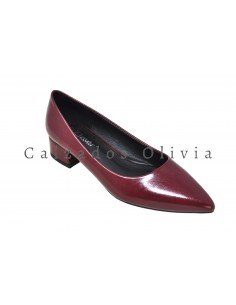 Calzados y zapatos SSM-YK525 BURDEOS 2