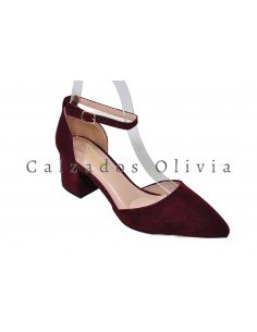 Calzados y zapatos SSM-YK265-1 BURDEOS 2