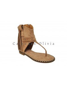 Calzados y zapatos EMS-HH-25 KAKI 2