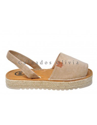 Zapatos y Calzados EMS-MT-113 BEIGE
