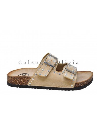 Zapatos y Calzados EMS-FF-116 BEIGE