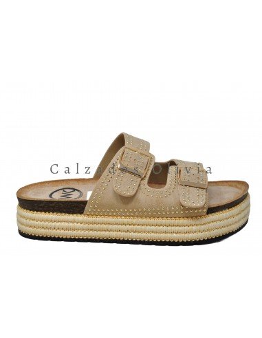 Zapatos y Calzados EMS-FF-118 BEIGE