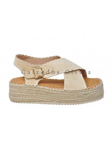 Zapatos y Calzados EMS-MT-136 BEIGE