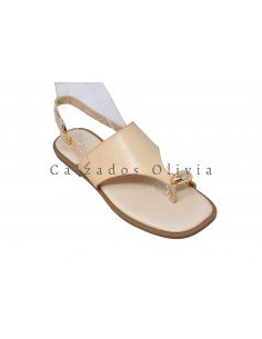 Calzados y zapatos EMS-TC-89 BEIGE 2