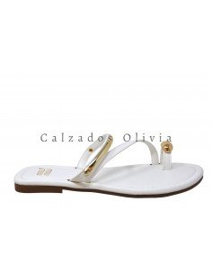 Calzados y Zapatos EMS-KK-1022 WHITE