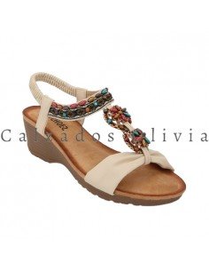Calzados y Zapatos TY-FZF23-75 BEIGE