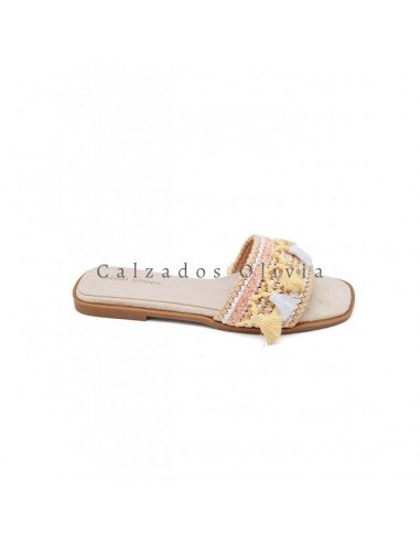 Zapatos y Calzados ID-1525 BEIGE