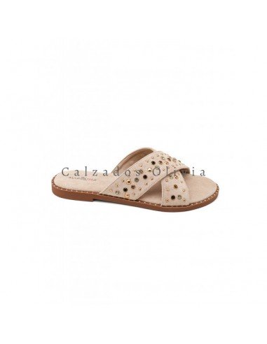 Zapatos y Calzados ID-9838 BEIGE