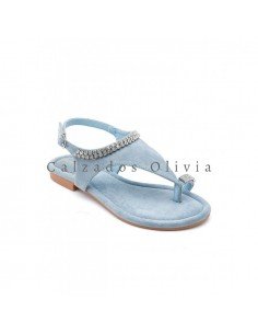 Calzados y zapatos ID-9759 BLUE 2