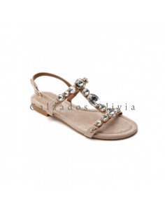 Calzados y zapatos ID-9805 BEIGE 2