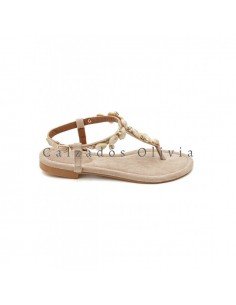 Calzados y Zapatos ID-9802 BEIGE