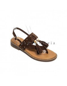 Calzados y zapatos ID-2854 BROWN 2