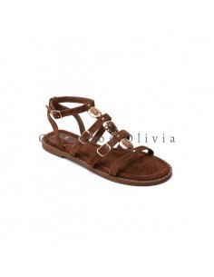 Calzados y zapatos ID-9809 BROWN 2