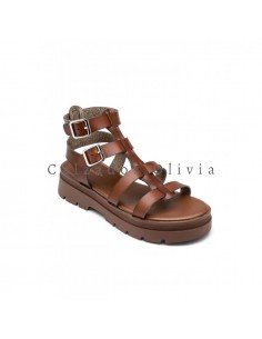 Calzados y zapatos ID-2821 BROWN 2