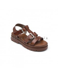 Calzados y zapatos ID-5202 BROWN 2