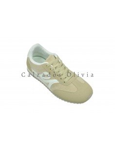 Calzados y zapatos TF-5295 BEIGE 2