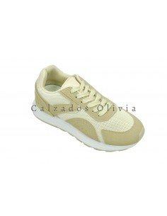 Calzados y zapatos TF-5289 BEIGE 2