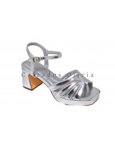 Calzados y zapatos BTT-5726 SILVER 2