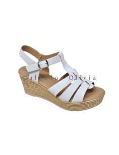 Calzados y zapatos VR6-3173 WHITE 2